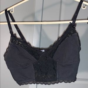 Aerie Black Lace Bralette